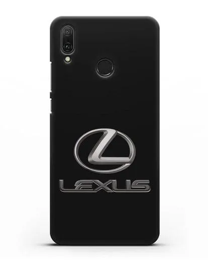 Чехол с логотипом Lexus силиконовый для Huawei Y9 2019