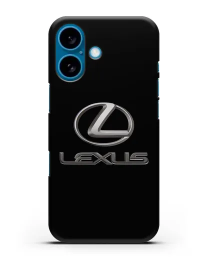 Чехол с логотипом Lexus силиконовый для iPhone 16