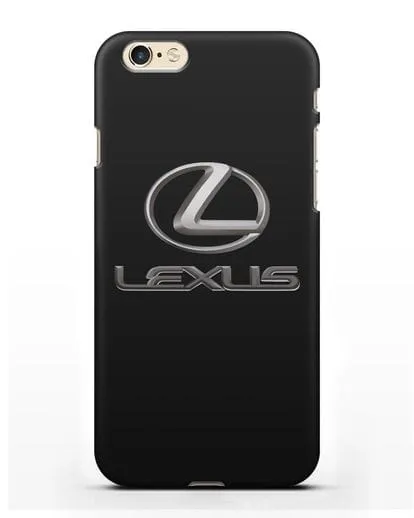 Чехол с логотипом Lexus силиконовый для iPhone 6