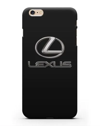 Чехол с логотипом Lexus силиконовый для iPhone 6s Plus