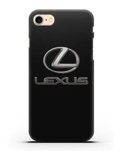 Чехол с логотипом Lexus силиконовый для iPhone 7