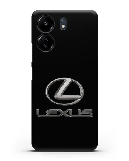 Чехол с логотипом Lexus силиконовый для Xiaomi Poco C65