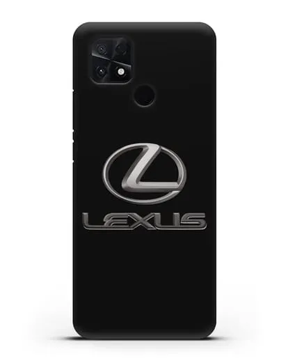 Чехол с логотипом Lexus силиконовый для Xiaomi Poco C40