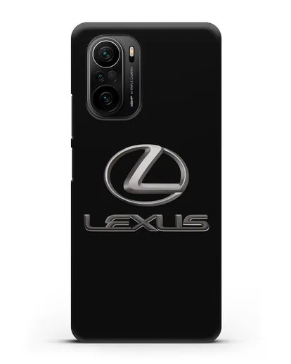 Чехол с логотипом Lexus силиконовый для Xiaomi Poco F3