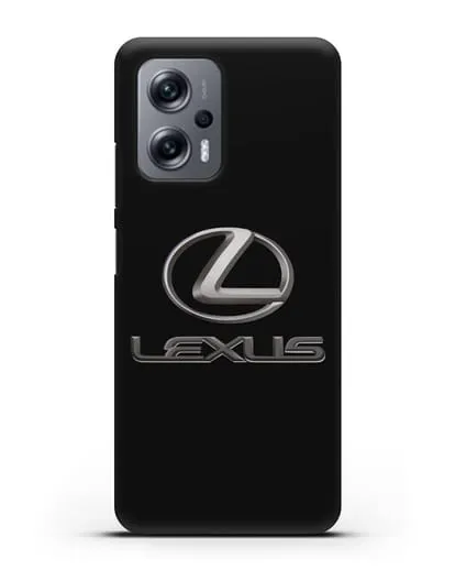 Чехол с логотипом Lexus силиконовый для Xiaomi Poco X4 GT