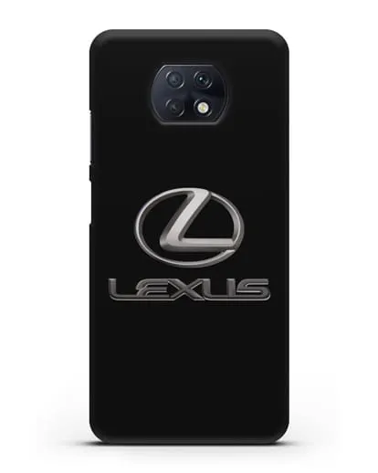 Чехол с логотипом Lexus силиконовый для Xiaomi Redmi Note 9T