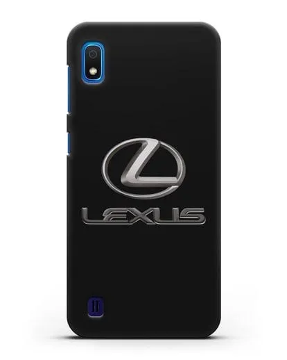 Чехол с логотипом Lexus силиконовый для Samsung Galaxy A10 [SM-A105F]