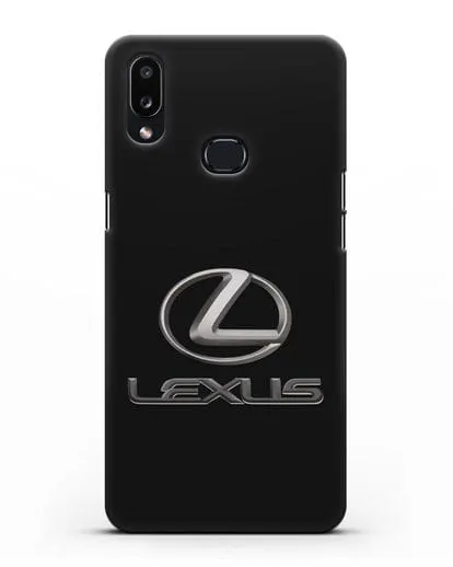 Чехол с логотипом Lexus силиконовый для Samsung Galaxy A10s [SM-F107F]