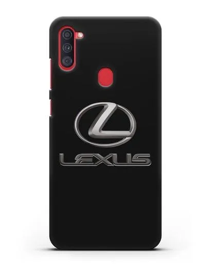 Чехол с логотипом Lexus силиконовый для Samsung Galaxy A11 [SM-A115F]