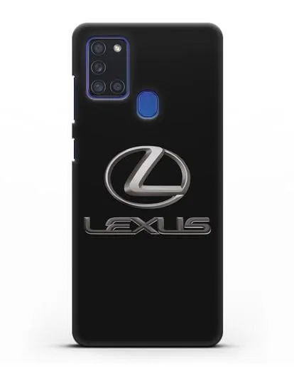 Чехол с логотипом Lexus силиконовый для Samsung Galaxy A21s [SM-A217F]