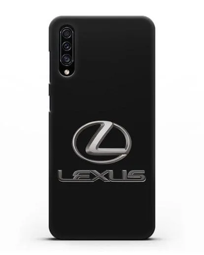 Чехол с логотипом Lexus силиконовый для Samsung Galaxy A30s [SM-A307FN]