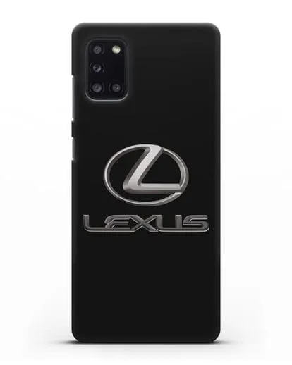 Чехол с логотипом Lexus силиконовый для Samsung Galaxy A31 [SM-A315F]