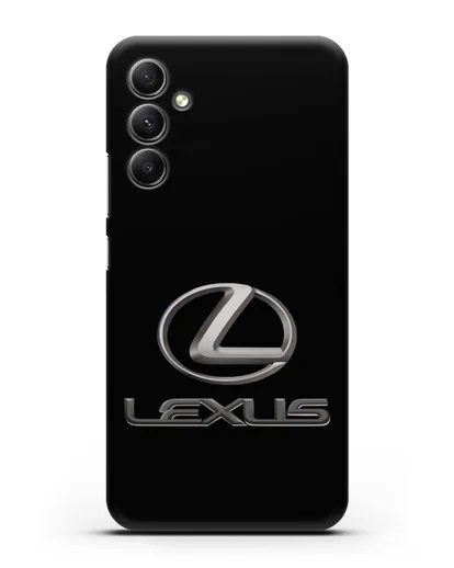 Чехол с логотипом Lexus силиконовый для Samsung Galaxy A34 [SM-A346]
