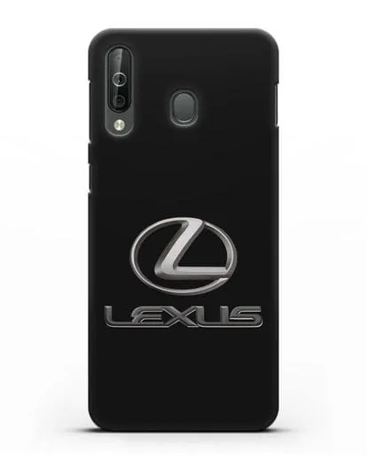 Чехол с логотипом Lexus силиконовый для Samsung Galaxy A40s [SM-A507FN]