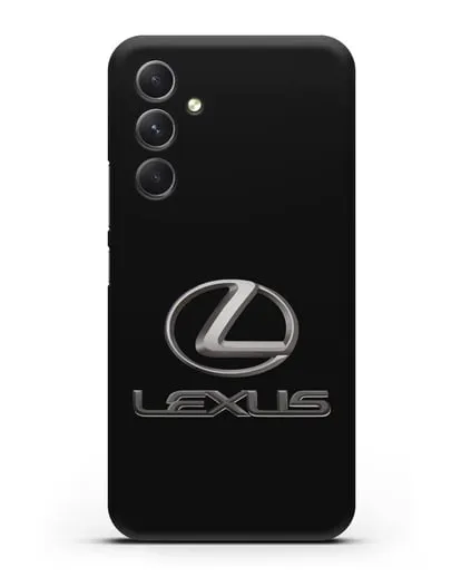 Чехол с логотипом Lexus силиконовый для Samsung Galaxy A54 [SM-A536]
