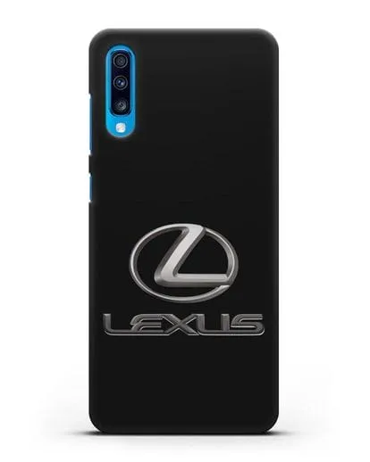 Чехол с логотипом Lexus силиконовый для Samsung Galaxy A70 [SM-A705F]