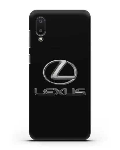 Чехол с логотипом Lexus силиконовый для Samsung Galaxy A02 [SM-A022G]
