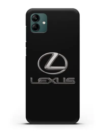 Чехол с логотипом Lexus силиконовый для Samsung Galaxy A04 [SM-A045F]