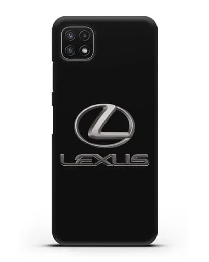Чехол с логотипом Lexus силиконовый для Samsung Galaxy A22s [A226B]
