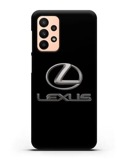 Чехол с логотипом Lexus силиконовый для Samsung Galaxy A23 [SM-A235F]