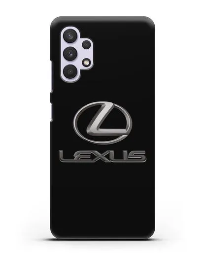 Чехол с логотипом Lexus силиконовый для Samsung Galaxy A32 5G [SM-A326B]