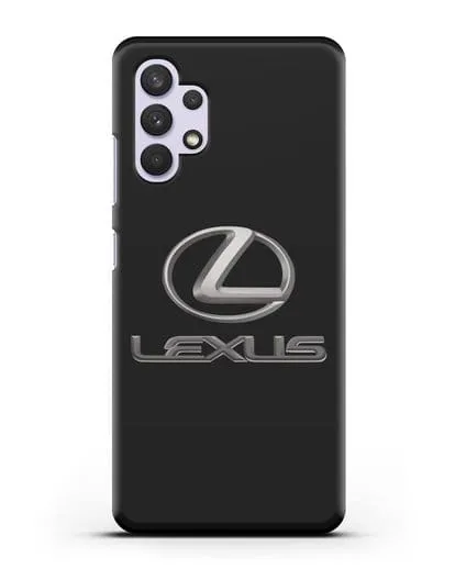 Чехол с логотипом Lexus силиконовый для Samsung Galaxy A32 4G [SM-A325F]
