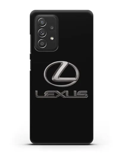 Чехол с логотипом Lexus силиконовый для Samsung Galaxy A53