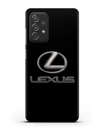 Чехол с логотипом Lexus силиконовый для Samsung Galaxy A72 [SM-A725F]