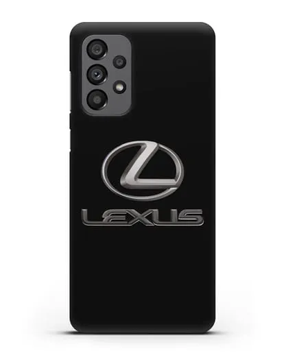 Чехол с логотипом Lexus силиконовый для Samsung Galaxy A73 5G [SM-A736B]