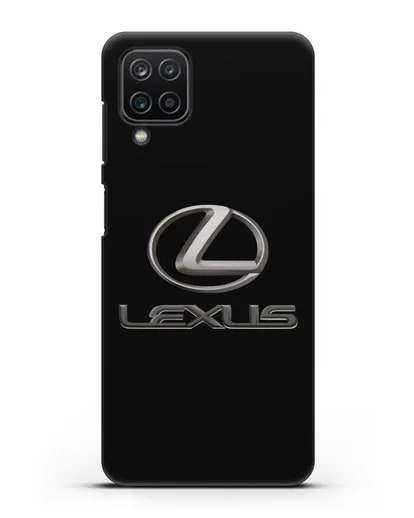 Чехол с логотипом Lexus силиконовый для Samsung Galaxy M12 [SM-M127F]