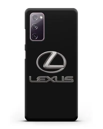 Чехол с логотипом Lexus силиконовый для Samsung Galaxy S20 FE [SM-G780F]