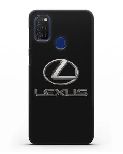 Чехол с логотипом Lexus силиконовый для Samsung Galaxy M21 [SM-M215F]