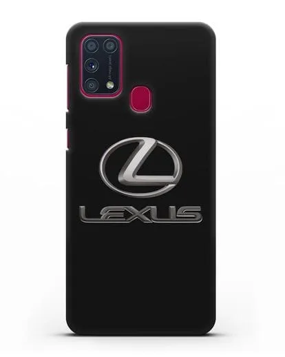 Чехол с логотипом Lexus силиконовый для Samsung Galaxy M31 [SM-M315F]