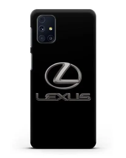 Чехол с логотипом Lexus силиконовый для Samsung Galaxy M51 [SM-M515F]