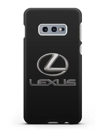 Чехол с логотипом Lexus силиконовый для Samsung Galaxy S10e [SM-G970F]