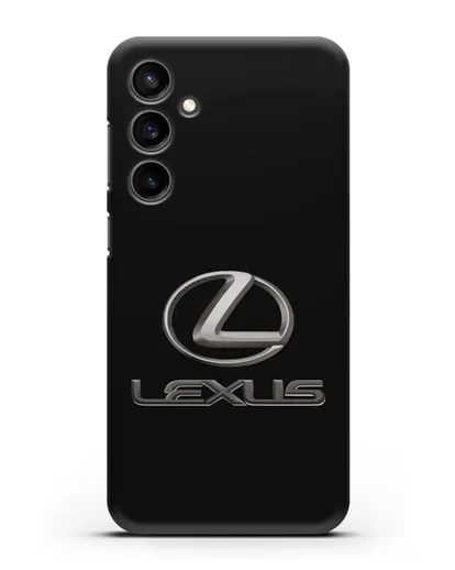 Чехол с логотипом Lexus силиконовый для Samsung Galaxy S23 FE
