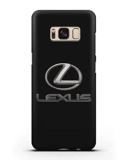 Чехол с логотипом Lexus силиконовый для Samsung Galaxy S8 [SM-950F]