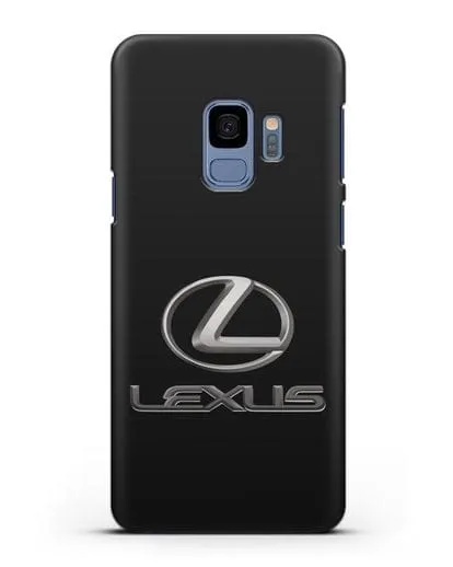 Чехол с логотипом Lexus силиконовый для Samsung Galaxy S9 [SM-G960F]