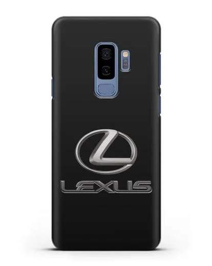 Чехол с логотипом Lexus силиконовый для Samsung Galaxy S9 Plus [SM-G965F]