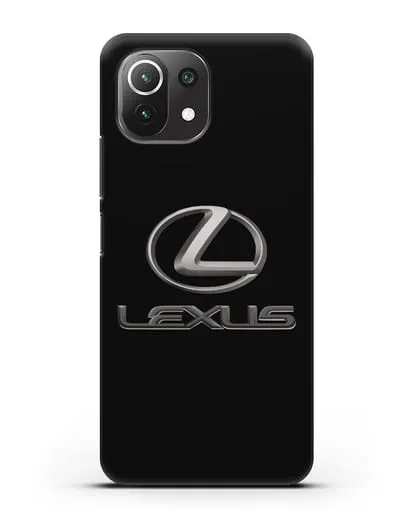 Чехол с логотипом Lexus силиконовый для Xiaomi 11 Lite