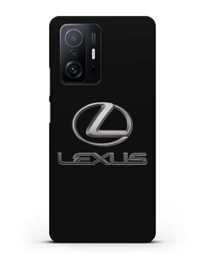 Чехол с логотипом Lexus силиконовый для Xiaomi 11T