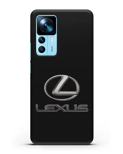 Чехол с логотипом Lexus силиконовый для Xiaomi 12T Pro