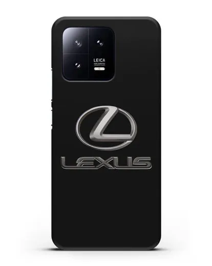Чехол с логотипом Lexus силиконовый для Xiaomi 13