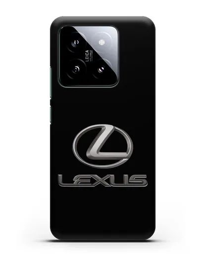 Чехол с логотипом Lexus силиконовый для Xiaomi 14