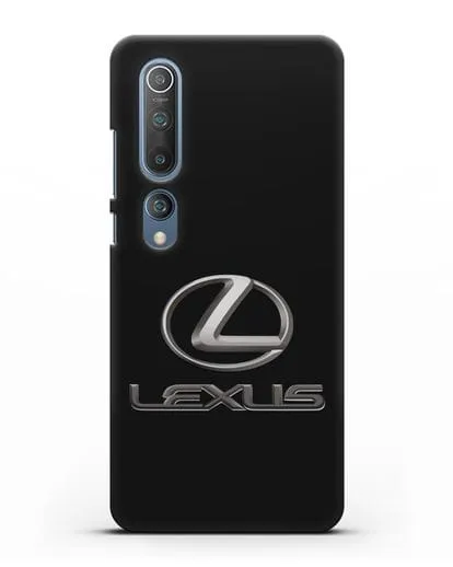 Чехол с логотипом Lexus силиконовый для Xiaomi Mi 10 Pro
