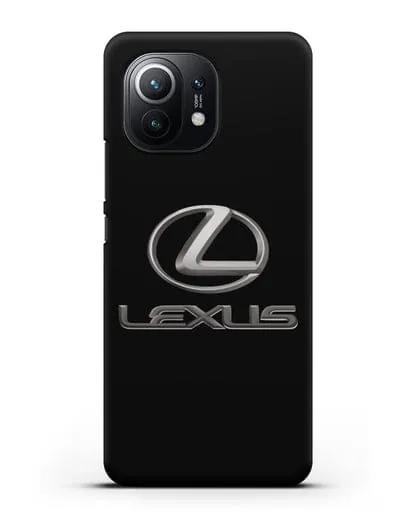 Чехол с логотипом Lexus силиконовый для Xiaomi Mi 11
