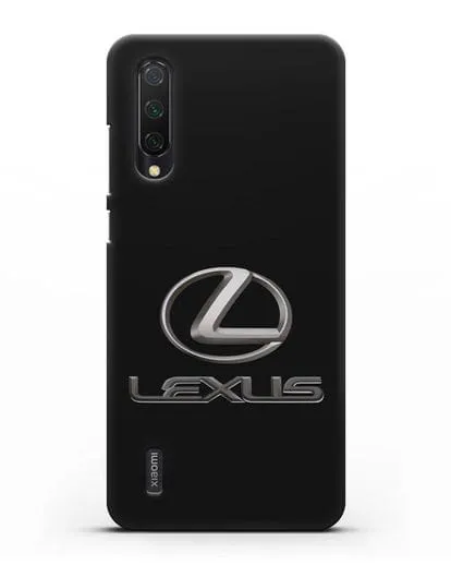 Чехол с логотипом Lexus силиконовый для Xiaomi Mi 9 Lite