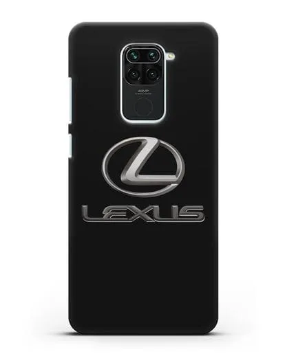 Чехол с логотипом Lexus силиконовый для Xiaomi Redmi 10X