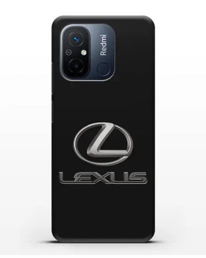 Чехол с логотипом Lexus силиконовый для Xiaomi Redmi 12C