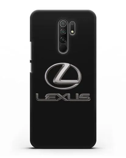 Чехол с логотипом Lexus силиконовый для Xiaomi Redmi 9